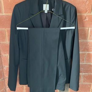 Halogen | Black Pantsuit